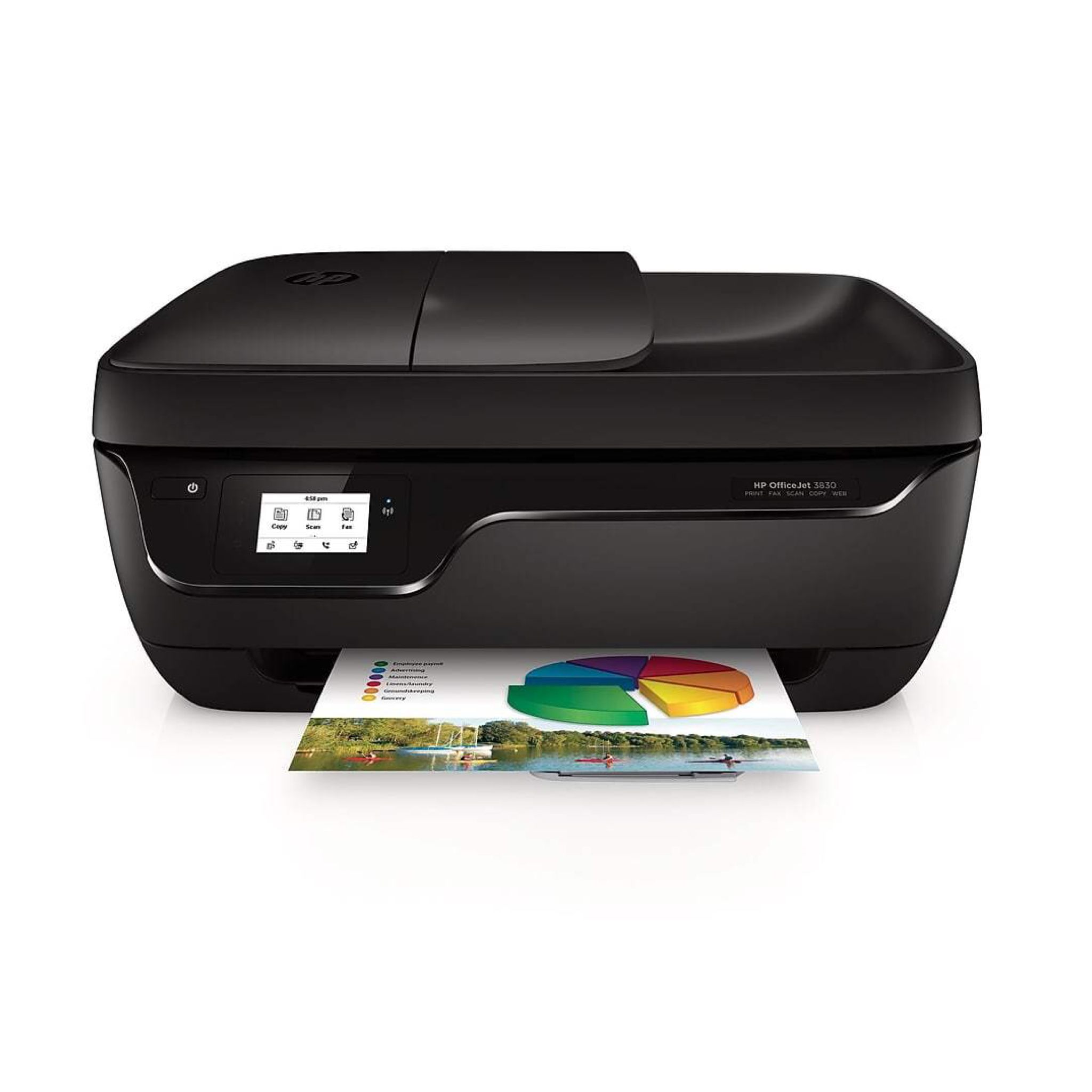 HP OfficeJet 3830 AllinOne Wireless Printer PGA Express
